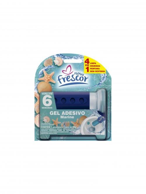GEL ADESIVO (REFIL) - 6 APLIC. 38G MARINE - NOVO FRESCOR